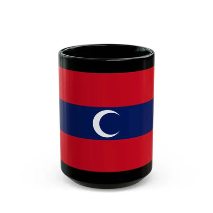 Flag of Albanian Muslims of the first quarter of the 19th century - Black Coffee Mug 15oz - Go Mug Yourself