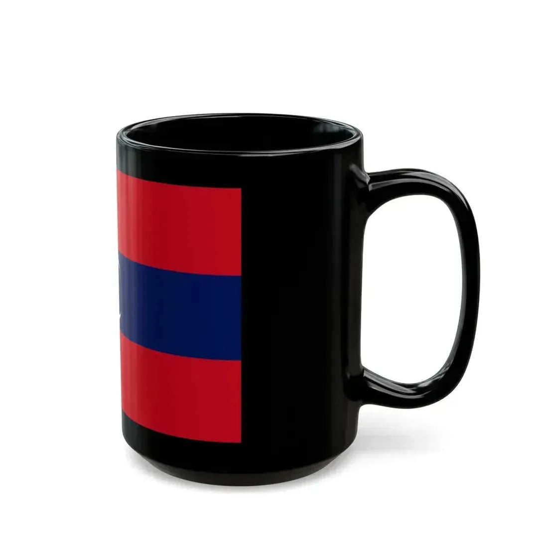 Flag of Albanian Muslims of the first quarter of the 19th century - Black Coffee Mug - Go Mug Yourself