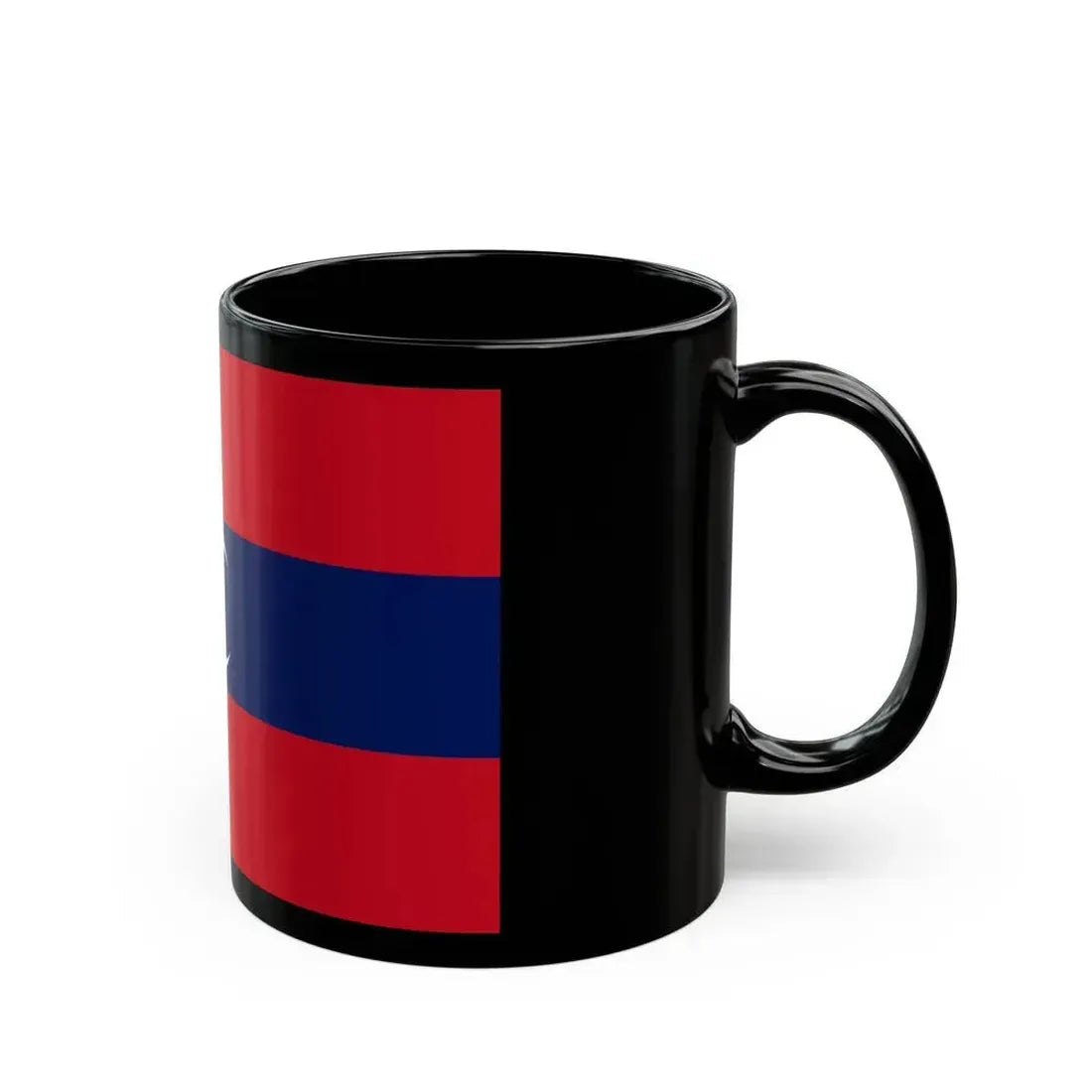 Flag of Albanian Muslims of the first quarter of the 19th century - Black Coffee Mug - Go Mug Yourself