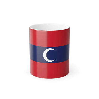 Flag of Albanian Muslims of the first quarter of the 19th century - Color Changing Coffee Mug 11oz - Go Mug Yourself