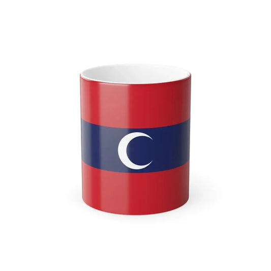 Flag of Albanian Muslims of the first quarter of the 19th century - Color Changing Coffee Mug 11oz - Go Mug Yourself