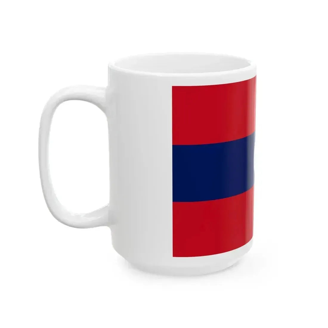 Flag of Albanian Muslims of the first quarter of the 19th century - White Coffee Mug - Go Mug Yourself