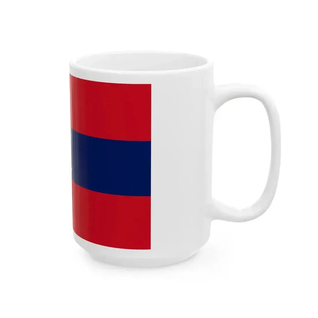 Flag of Albanian Muslims of the first quarter of the 19th century - White Coffee Mug - Go Mug Yourself