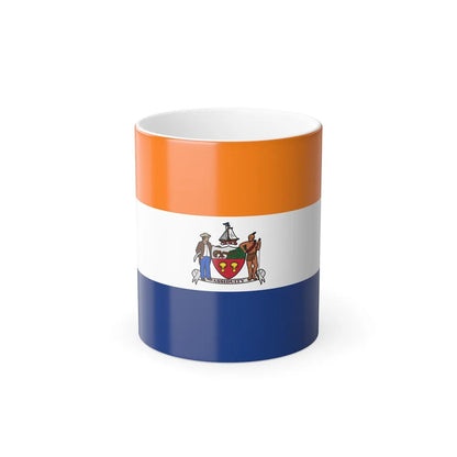 Flag of Albany, New York - Color Changing Coffee Mug-11oz-Go Mug Yourself