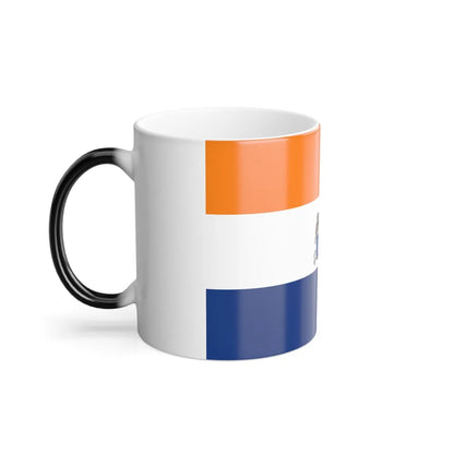 Flag of Albany, New York - Color Changing Coffee Mug-Go Mug Yourself