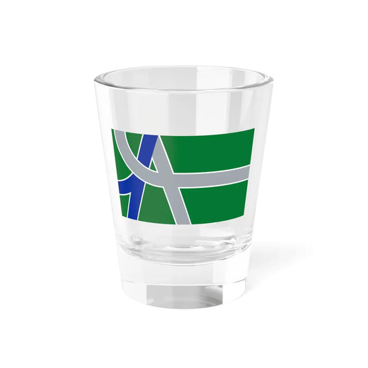 Flag of Albany Oregon (United States) Shot Glass 1.5oz 1.5oz - Go Mug Yourself