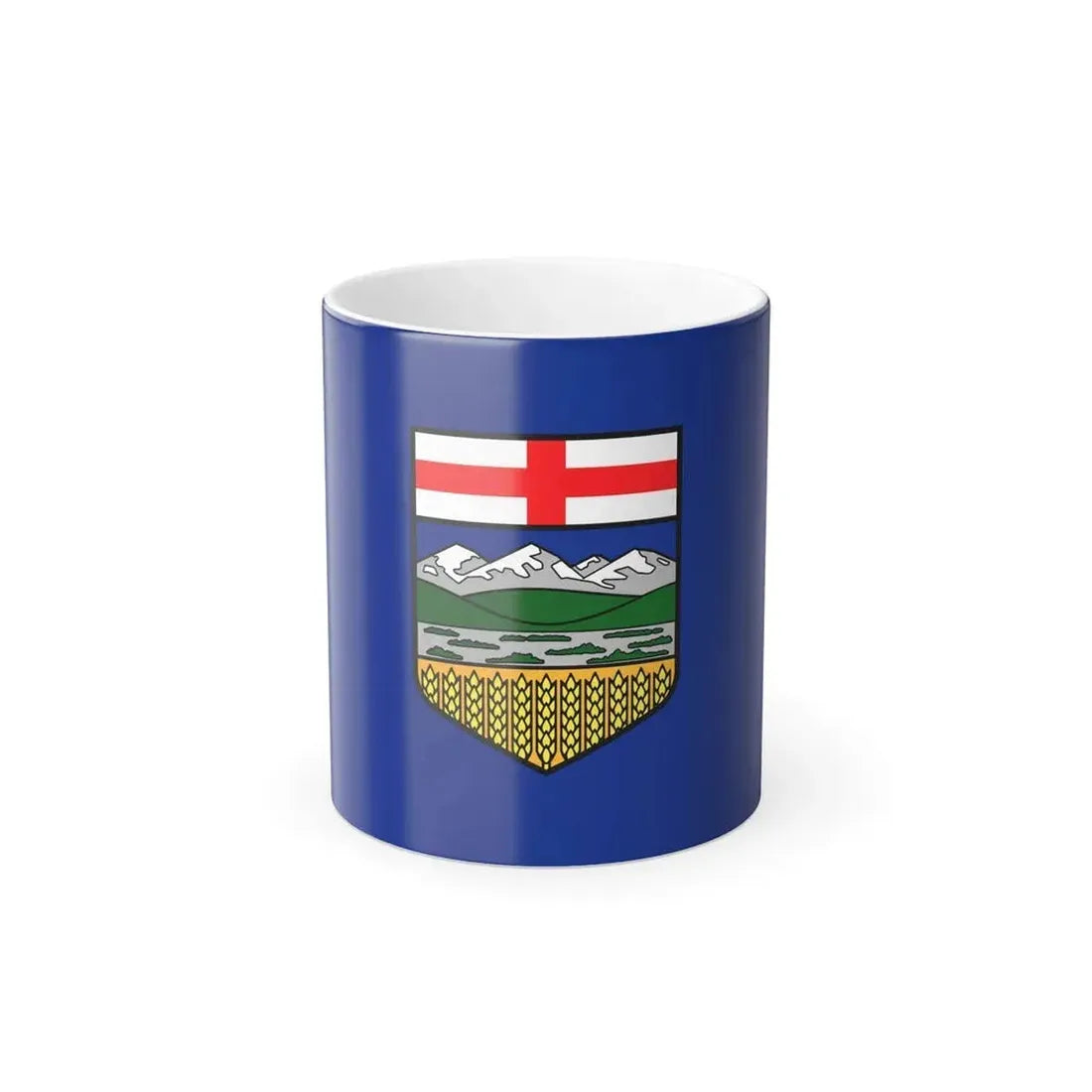 Flag of Alberta Canada - Color Changing Coffee Mug 11oz - Go Mug Yourself