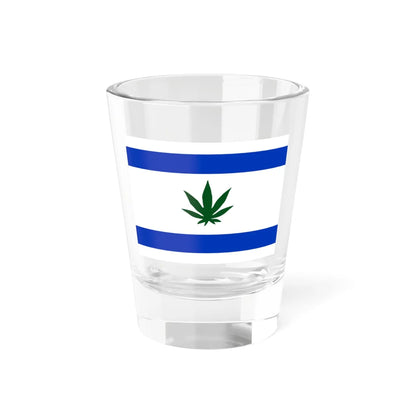 Flag of Ale Yarok 1999 (Israel) Shot Glass 1.5oz 1.5oz - Go Mug Yourself