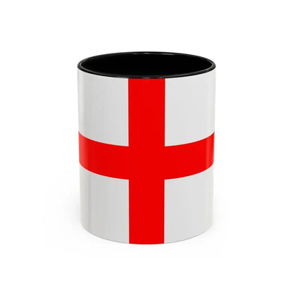 Flag of Alessandria Italy - Accent Coffee Mug 11oz Black - Go Mug Yourself