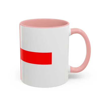 Flag of Alessandria Italy - Accent Coffee Mug - Go Mug Yourself