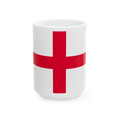 Flag of Alessandria (Italy) White Coffee Mug 15oz - Go Mug Yourself