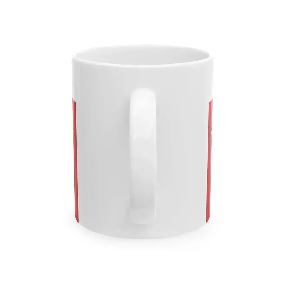 Flag of Alette (France) White Coffee Mug - Go Mug Yourself
