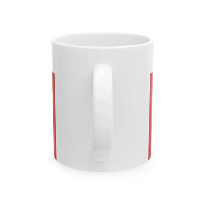 Flag of Alette (France) White Coffee Mug - Go Mug Yourself