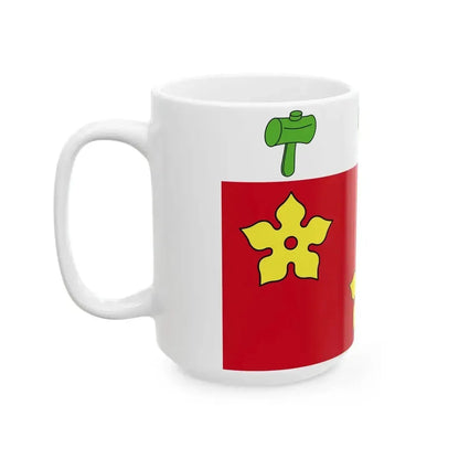 Flag of Alette (France) White Coffee Mug - Go Mug Yourself