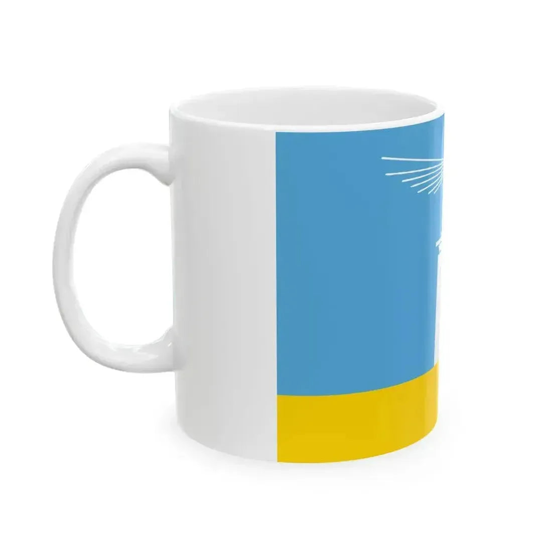 Flag of Alexandria (Egypt) White Coffee Mug - Go Mug Yourself