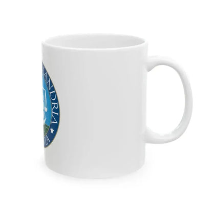 Flag of Alexandria Virginia (United States) White Coffee Mug - Go Mug Yourself