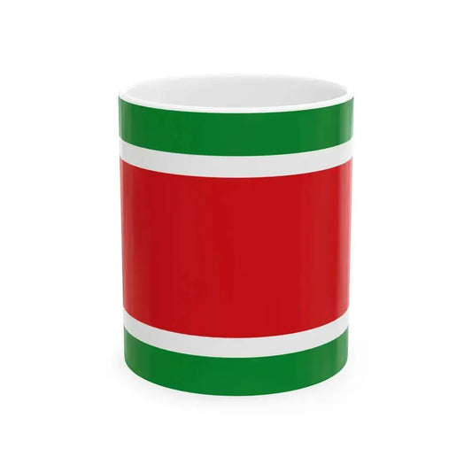 Flag of Algeria 1700 (Algeria) White Coffee Mug 11oz - Go Mug Yourself