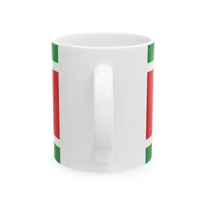 Flag of Algeria 1700 (Algeria) White Coffee Mug - Go Mug Yourself