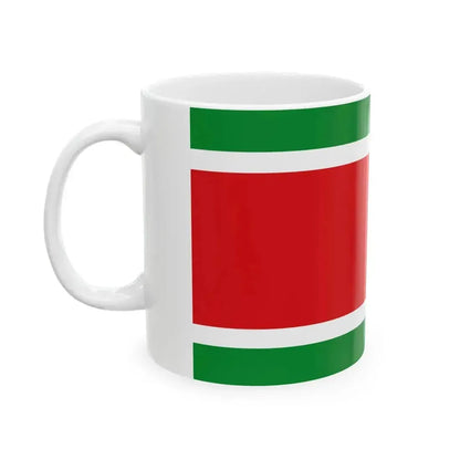 Flag of Algeria 1700 (Algeria) White Coffee Mug - Go Mug Yourself