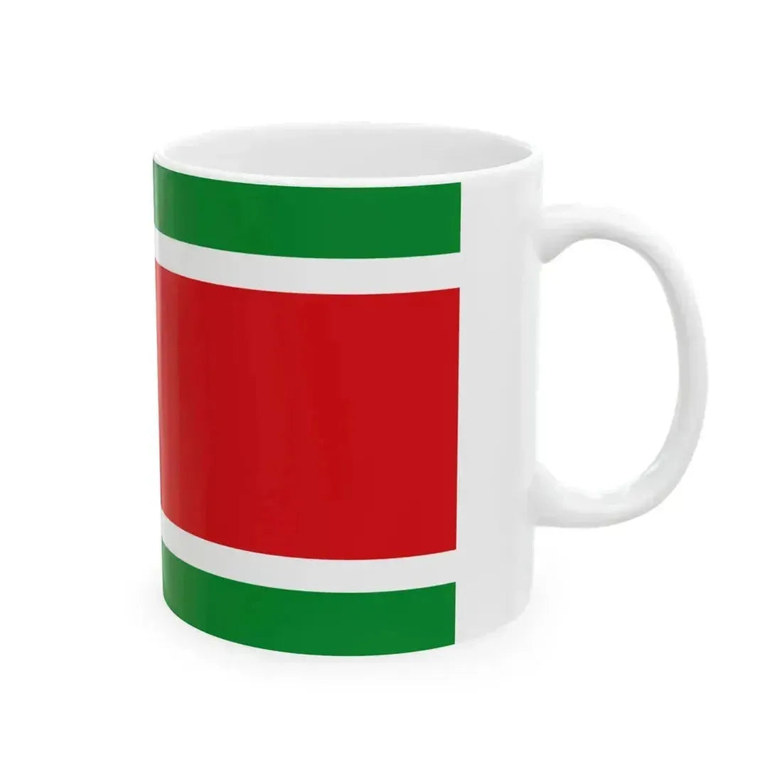 Flag of Algeria 1700 (Algeria) White Coffee Mug - Go Mug Yourself