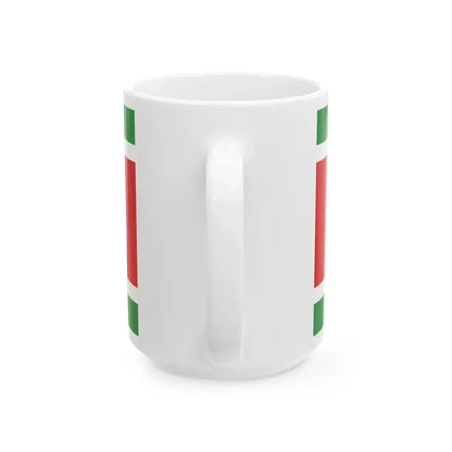 Flag of Algeria 1700 (Algeria) White Coffee Mug - Go Mug Yourself