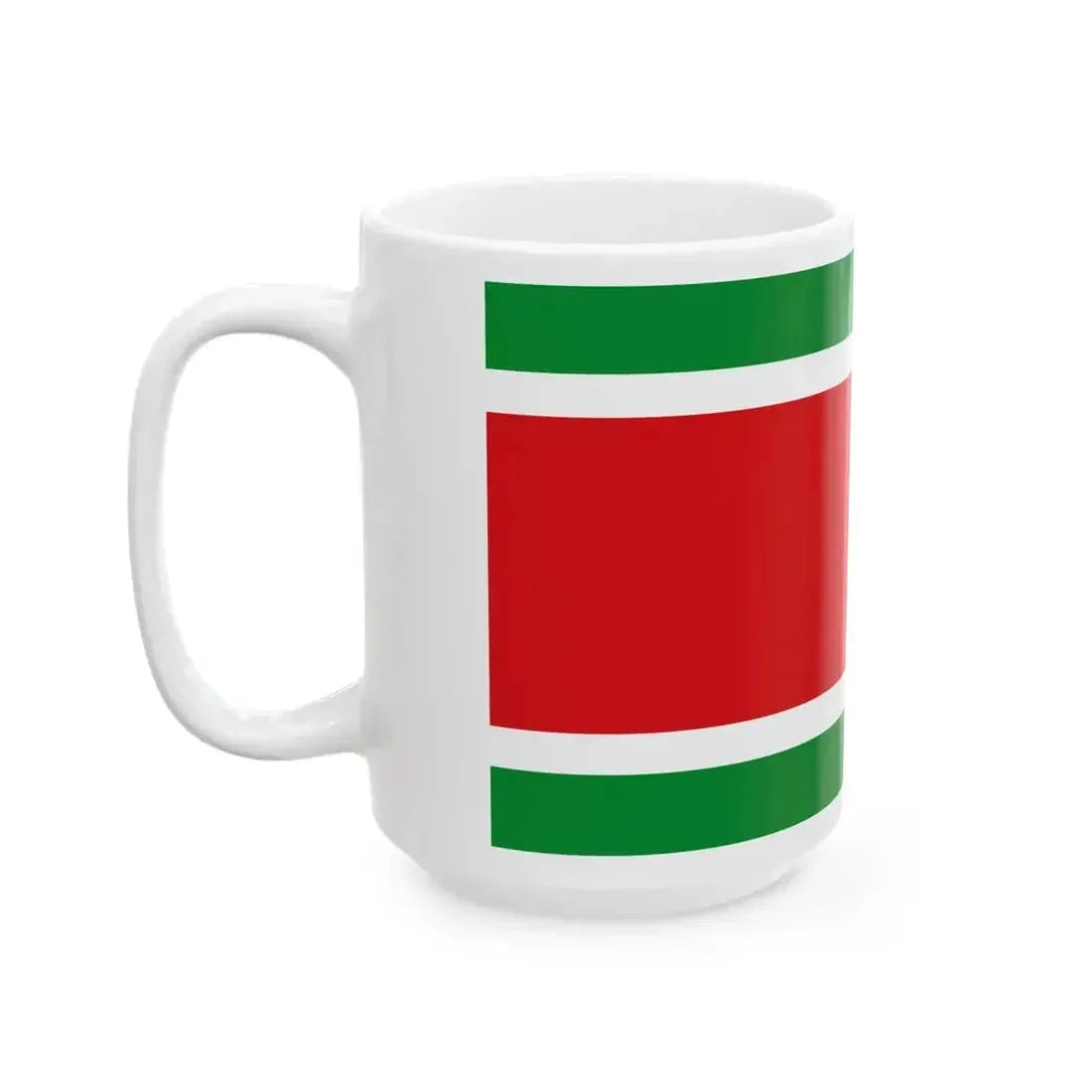 Flag of Algeria 1700 (Algeria) White Coffee Mug - Go Mug Yourself