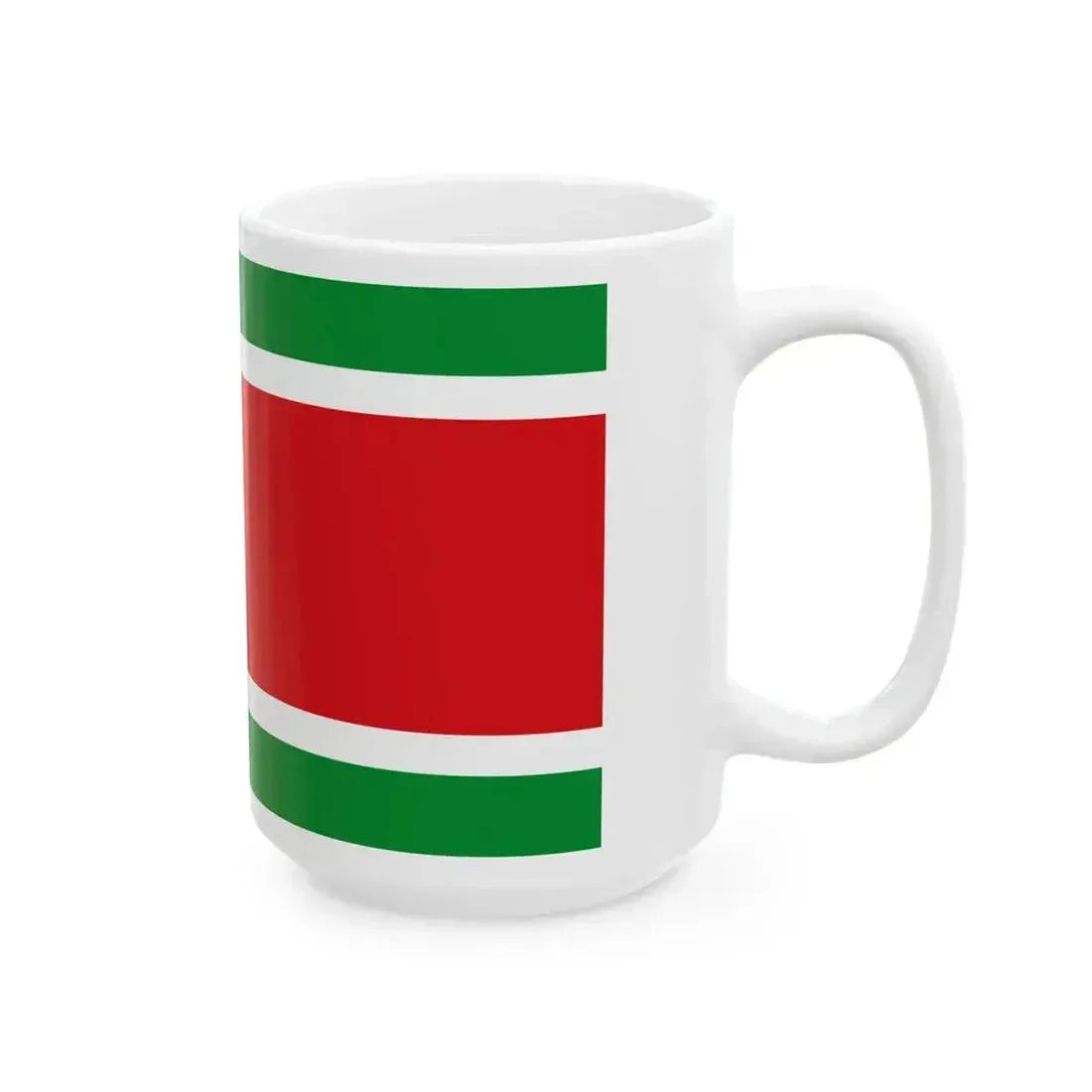 Flag of Algeria 1700 (Algeria) White Coffee Mug - Go Mug Yourself