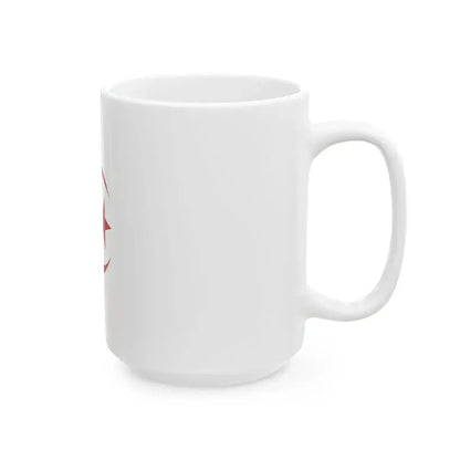 Flag of Algeria color shades variant (Algeria) White Coffee Mug - Go Mug Yourself