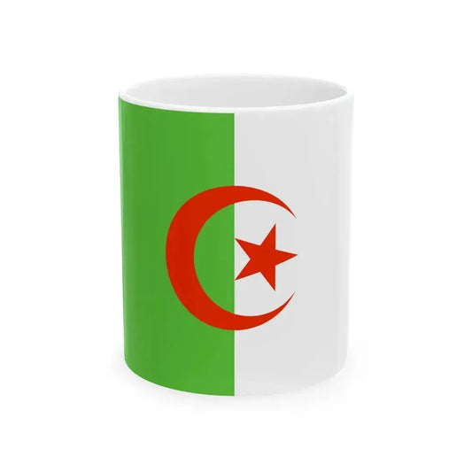 Flag of Algeria WFB 2000 (Algeria) White Coffee Mug 11oz - Go Mug Yourself