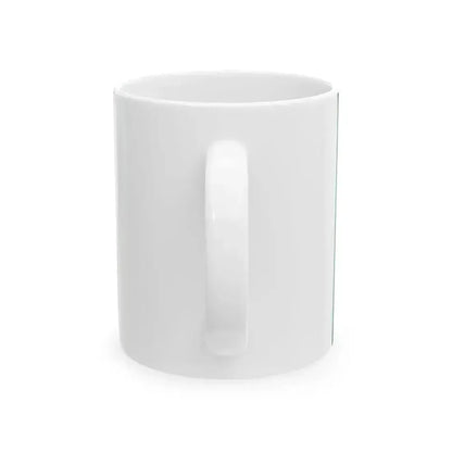 Flag of Algeria without crescent and star (Algeria) White Coffee Mug - Go Mug Yourself