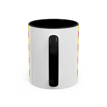 Flag of Alghero Italy - Accent Coffee Mug - Go Mug Yourself