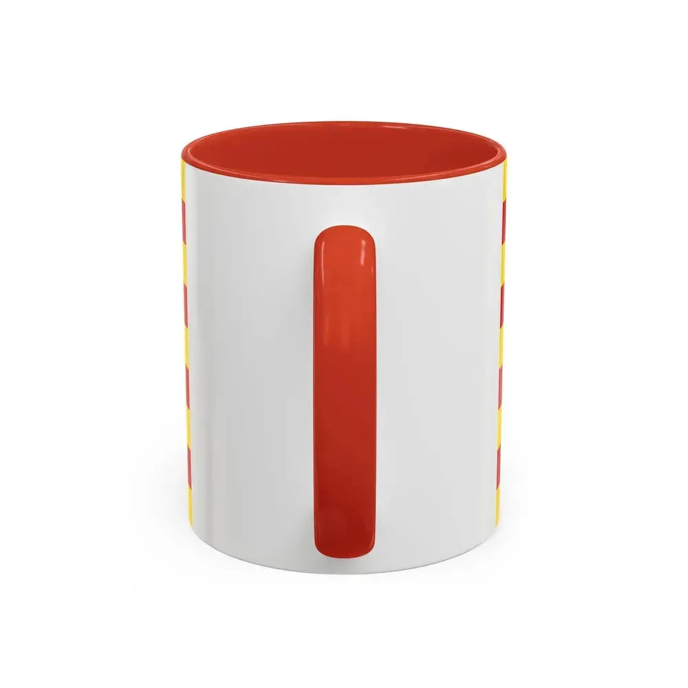 Flag of Alghero Italy - Accent Coffee Mug - Go Mug Yourself