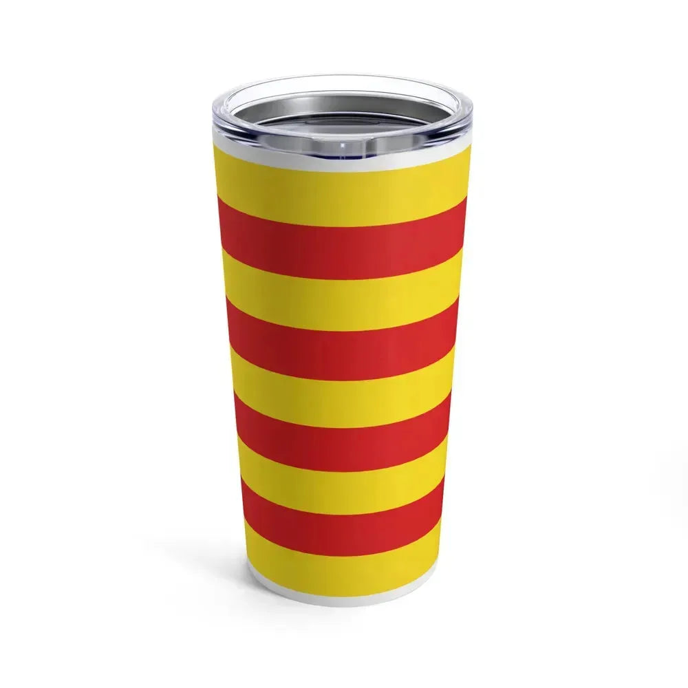 Flag of Alghero Italy - Tumbler 20oz - Go Mug Yourself