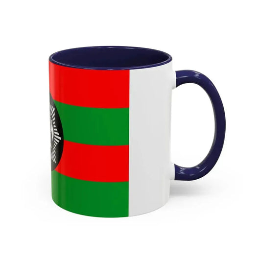 Flag of Ali Ahmad Khan's rebellion against Habibullah Kalakani - Accent Coffee Mug - Go Mug Yourself