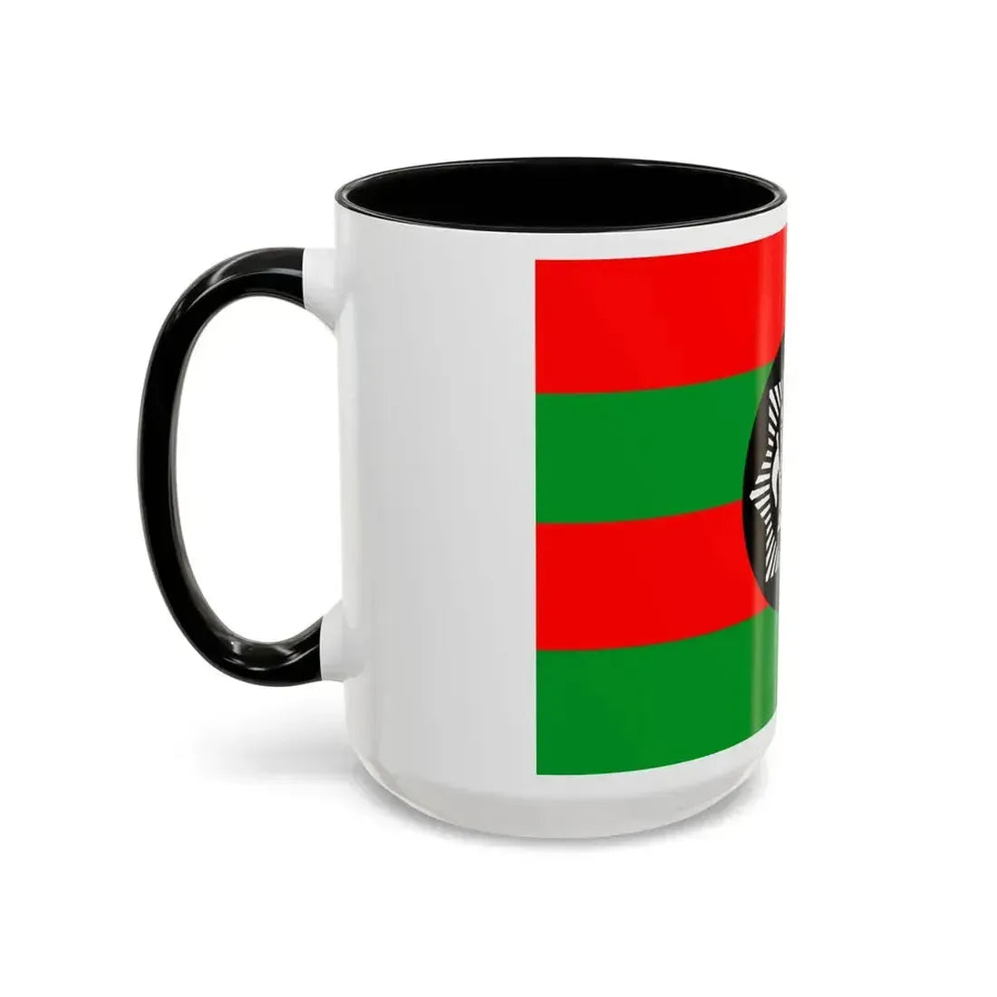 Flag of Ali Ahmad Khan's rebellion against Habibullah Kalakani - Accent Coffee Mug - Go Mug Yourself