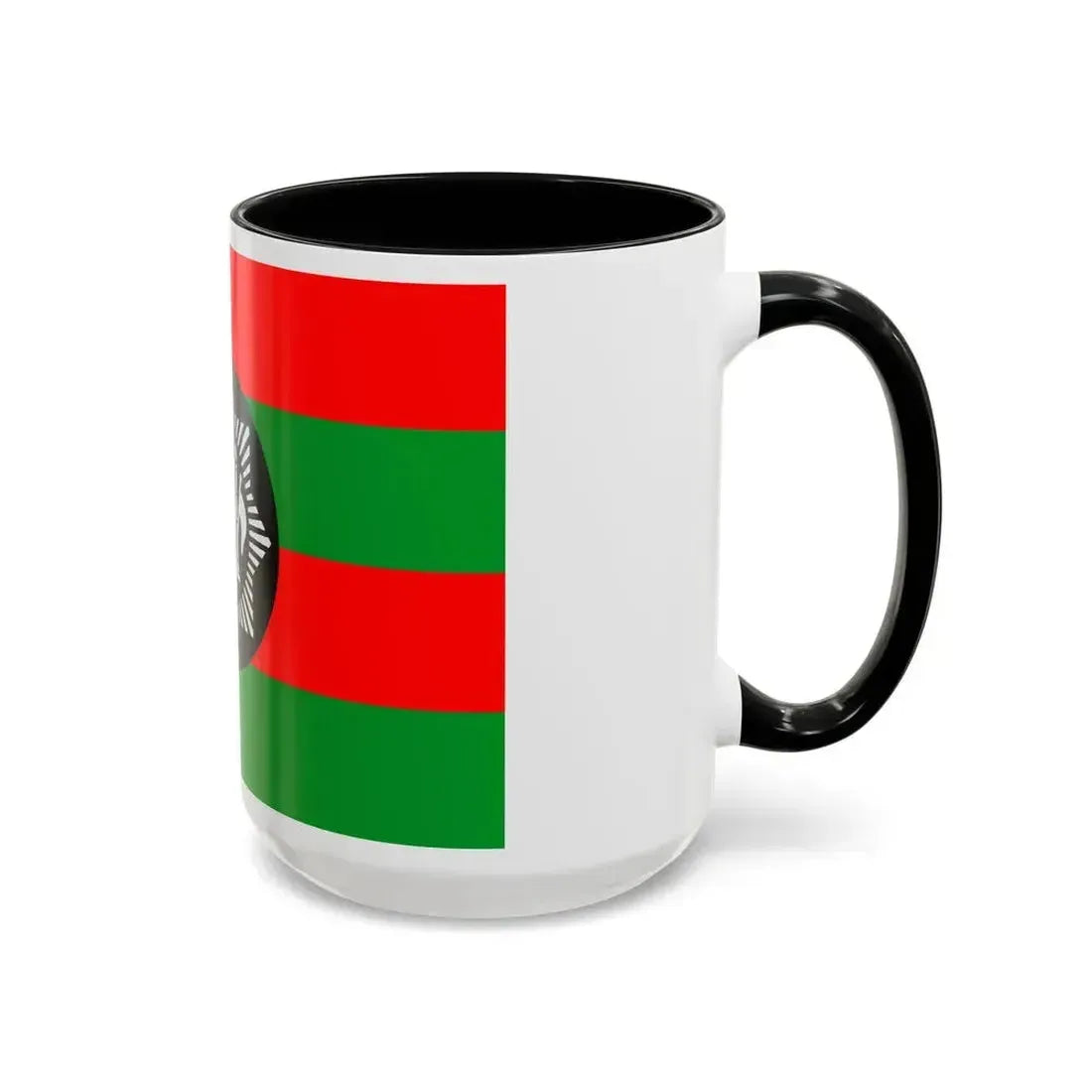 Flag of Ali Ahmad Khan's rebellion against Habibullah Kalakani - Accent Coffee Mug - Go Mug Yourself