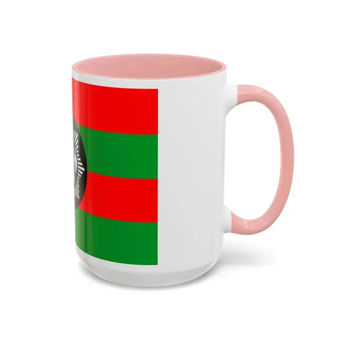 Flag of Ali Ahmad Khan's rebellion against Habibullah Kalakani - Accent Coffee Mug - Go Mug Yourself