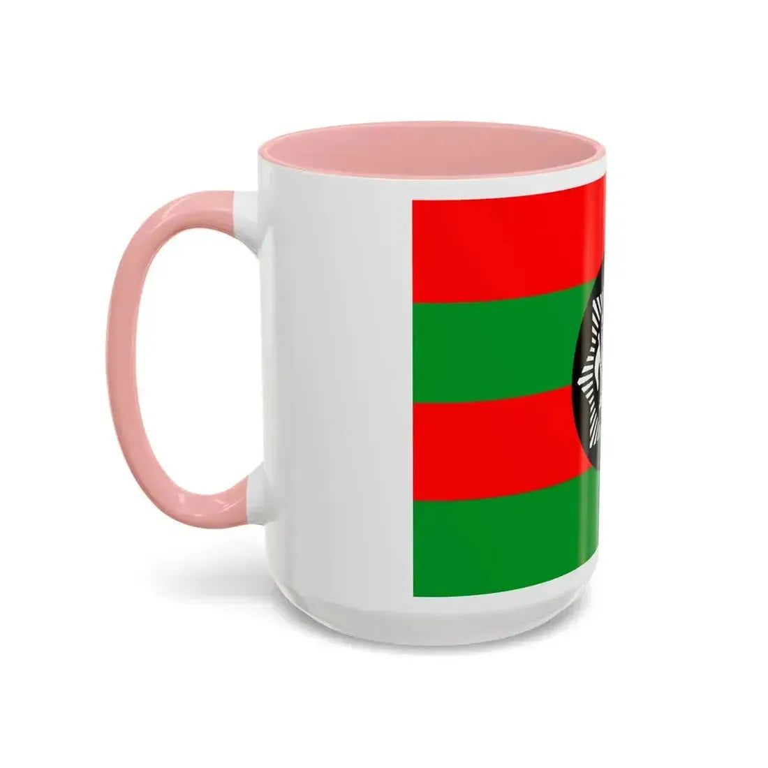 Flag of Ali Ahmad Khan's rebellion against Habibullah Kalakani - Accent Coffee Mug - Go Mug Yourself