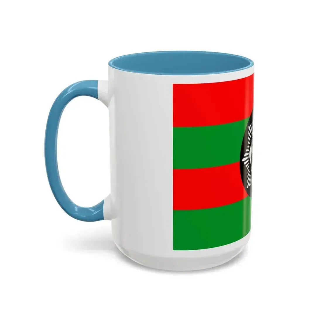 Flag of Ali Ahmad Khan's rebellion against Habibullah Kalakani - Accent Coffee Mug - Go Mug Yourself