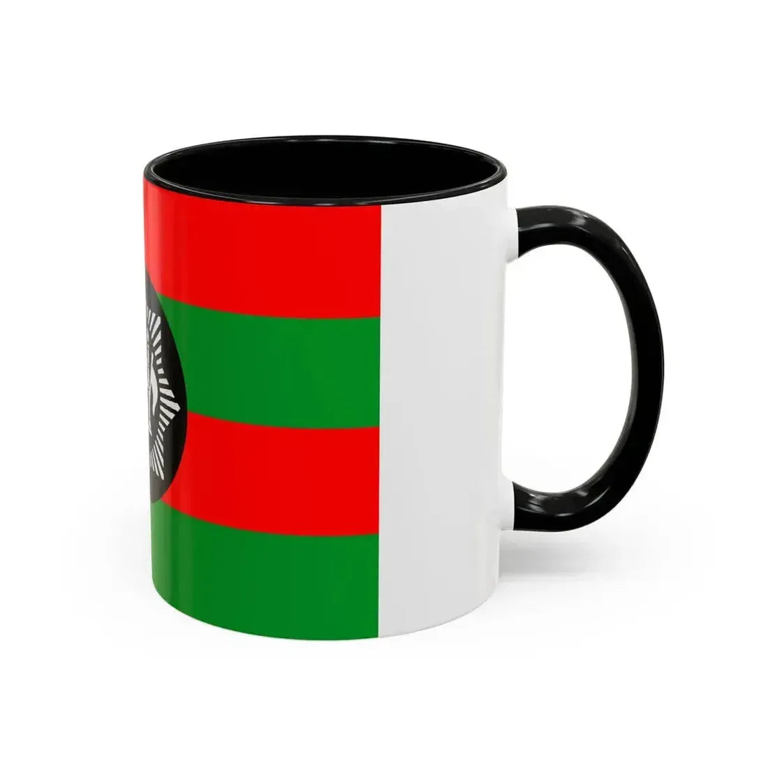 Flag of Ali Ahmad Khan's rebellion against Habibullah Kalakani - Accent Coffee Mug - Go Mug Yourself