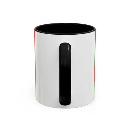 Flag of Ali Ahmad Khan's rebellion against Habibullah Kalakani - Accent Coffee Mug - Go Mug Yourself