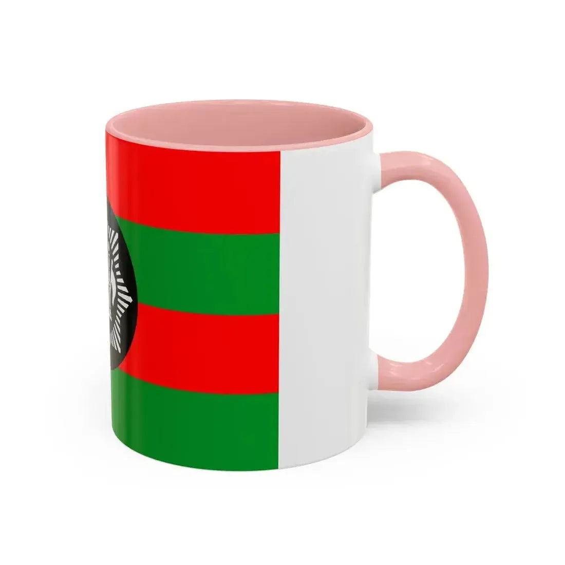 Flag of Ali Ahmad Khan's rebellion against Habibullah Kalakani - Accent Coffee Mug - Go Mug Yourself