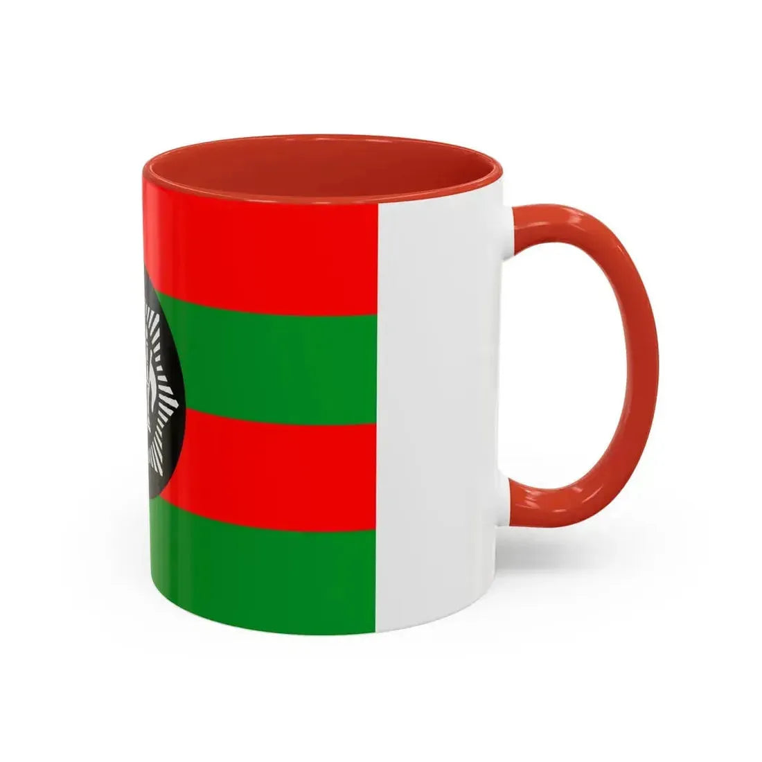 Flag of Ali Ahmad Khan's rebellion against Habibullah Kalakani - Accent Coffee Mug - Go Mug Yourself