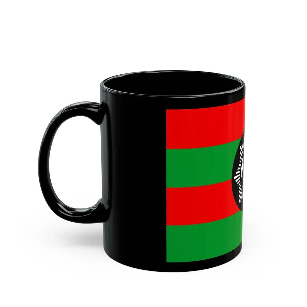 Flag of Ali Ahmad Khan's rebellion against Habibullah Kalakani - Black Coffee Mug - Go Mug Yourself