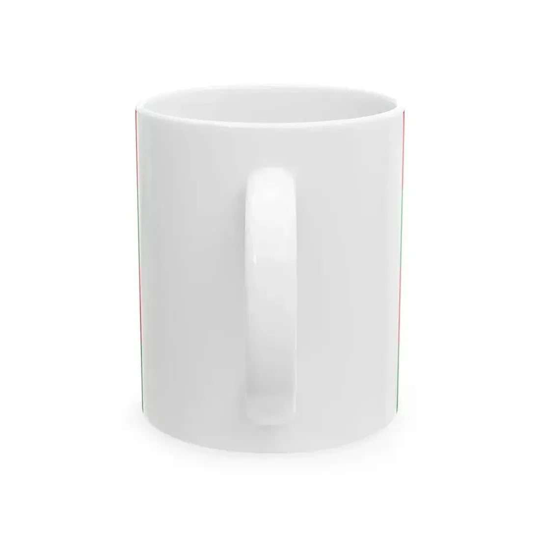 Flag of Ali Ahmad Khans rebellion against Habibullah Kalakani defaked svg-version (Afghanistan) White Coffee Mug - Go Mug Yourself
