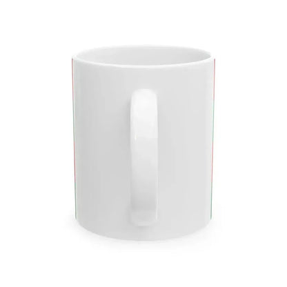 Flag of Ali Ahmad Khans rebellion against Habibullah Kalakani defaked svg-version (Afghanistan) White Coffee Mug - Go Mug Yourself
