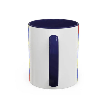 Flag of Allier France 2 - Accent Coffee Mug - Go Mug Yourself