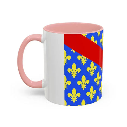 Flag of Allier France 2 - Accent Coffee Mug - Go Mug Yourself