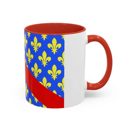Flag of Allier France 2 - Accent Coffee Mug - Go Mug Yourself