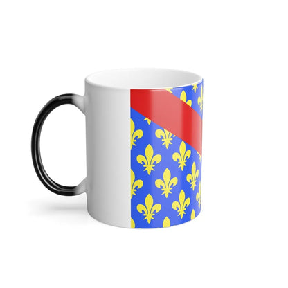 Flag of Allier France 2 - Color Changing Mug 11oz-Go Mug Yourself